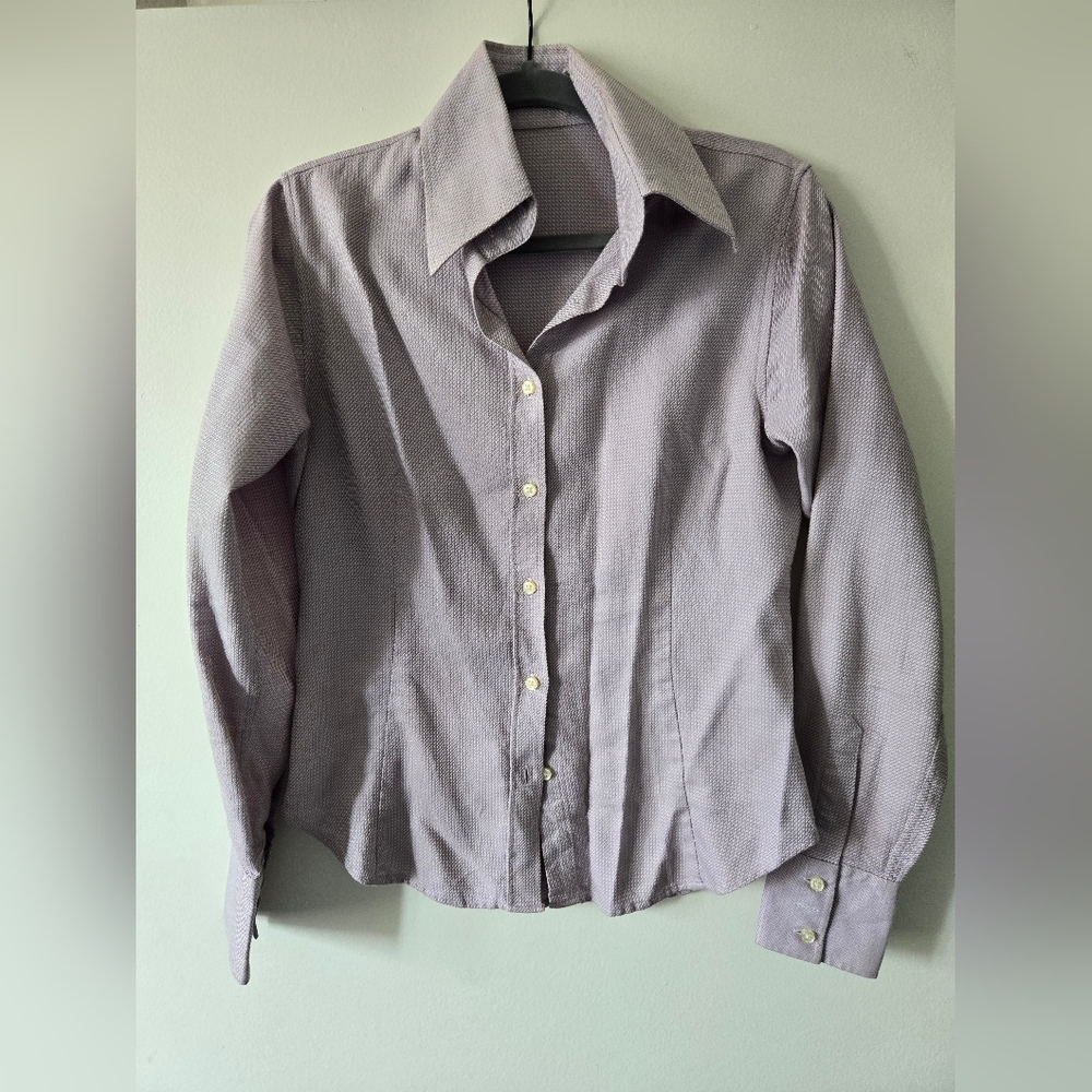 Kuhl Gray Fitted Button Down Dress Shirt